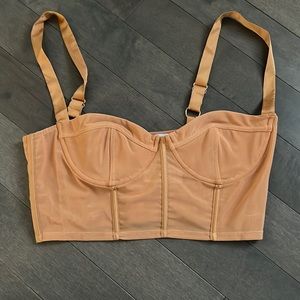 Oh Polly orange crop top